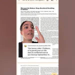 Les astronautes ronflent-ils?