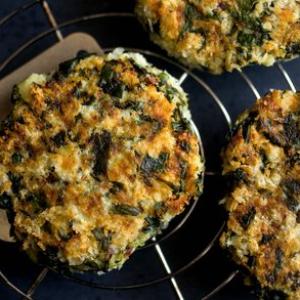 Suvir Saran’s Palak Ki Tikki (Spinach and Potato Patties) Recipe