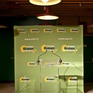 La com politique, plafond de Verts des écologistes