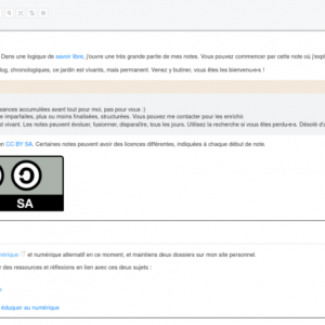 Note de service : les ressources déménagent du site vers le jardin !