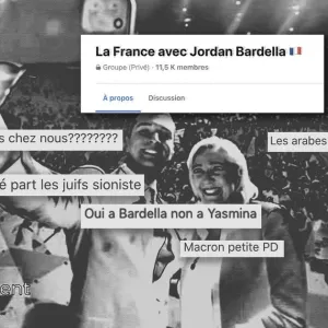 Dans un groupe Facebook, de l’antisémitisme, du racisme… et neuf députés RN