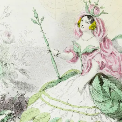 J. J. Grandville’s Illustrations from *The Flowers Personified* (1847)