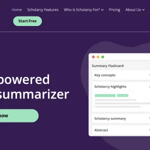 Scholarcy. Résumer avec l’IA articles, livres et documents de recherche