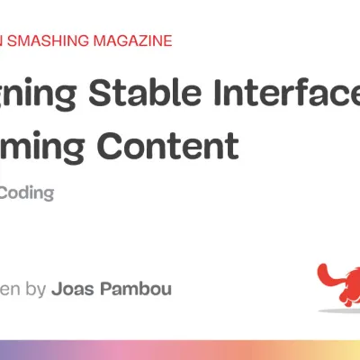 Designing Stable Interfaces For Streaming Content