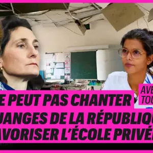 "ON NE PEUT PAS CHANTER LES LOUANGES DE LA RÉPUBLIQUE ET FAVORISER L’ÉCOLE PRIVÉE"