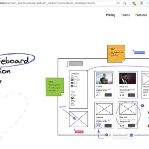 Excalidraw.  Un tableau blanc en ligne pour la classe et la formation à distance