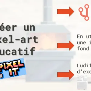 Créer des Pixel Arts éducatifs avec l'application Pixel-it