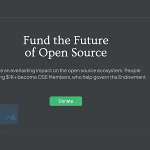 L’Open Source Endowment lance avec environ 690 000 € pour financer les mainteneurs de logiciels libres non rémunérés