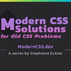 Modern CSS Solutions