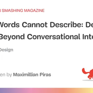 When Words Cannot Describe: Designing For AI Beyond Conversational Interfaces
