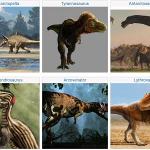 The Dinosaur Database. Une base de données mondiale sur les dinosaures