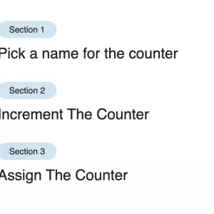 Let's Use CSS Counters