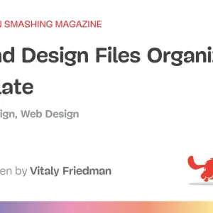 UX And Design Files Organization Template