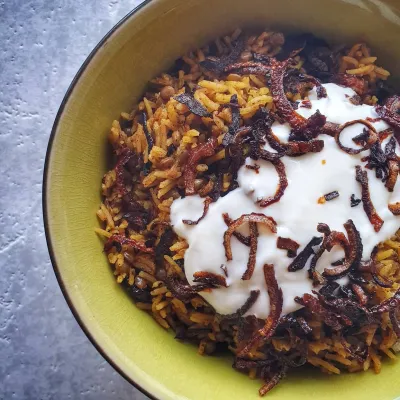 Moujadara : Riz aux lentilles libanais | La Meilleure Recette