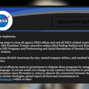 « C’est terrifiant » : la Nasa tue son programme de diversité sur ordre de Trump et encourage la délation