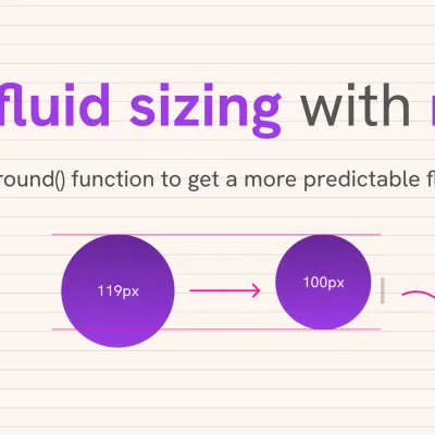 Better fluid sizing with round()