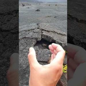 J'ai eu droit à un arc-en-ciel parfait 🌋 #shorts