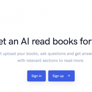 MyReader. Un assistant iA qui permet d’interroger le contenu de vos livres