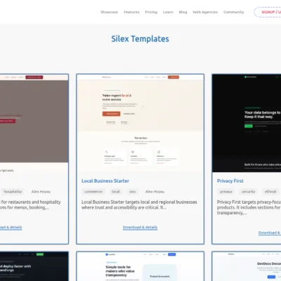 Silex templates  | Page 2