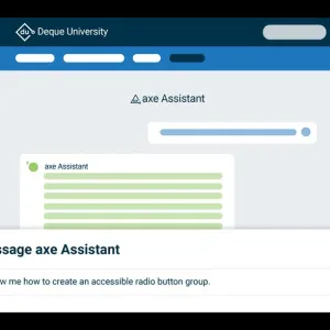 Deque Axe Assistant - First impressions