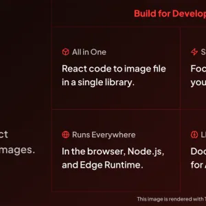 Takumi makes dynamic image rendering simple.