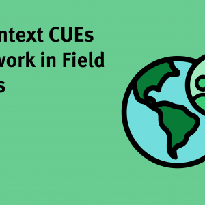 The Context CUEs Framework in Field Studies