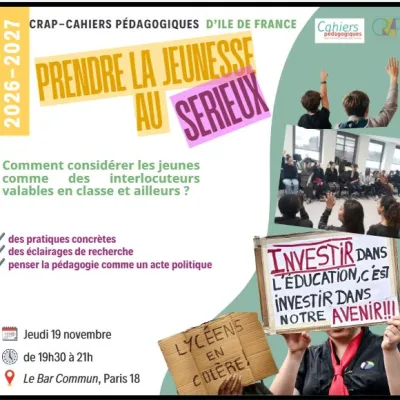 Prendre les jeunes au sérieux