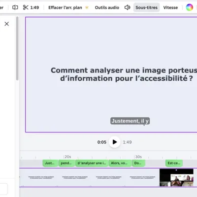 Comment sous-titrer ses vidéos avec Canva pour l’accessibilité ?