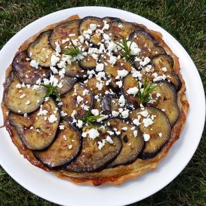 Tatin d’aubergine à la feta