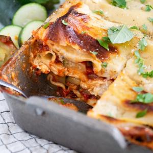 Lasagnes aux Courgettes Ricotta et Parmesan