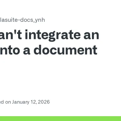 I can't integrate an image into a document · Issue #70 · YunoHost-Apps/lasuite-docs_ynh