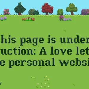 This page is under construction - localghost