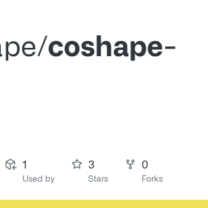 GitHub - coshape/coshape-cli