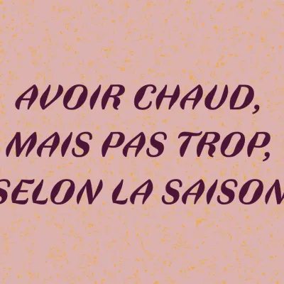 Projet chaleur