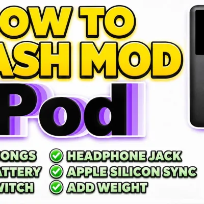 The Ultimate iPod Classic Mod Guide – Flash Storage, Battery, Weight, and Sync