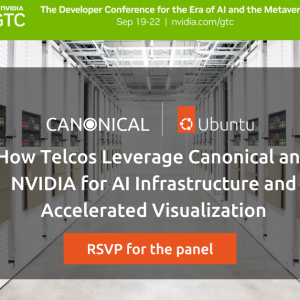 Join Canonical at NVIDIA GTC 2022