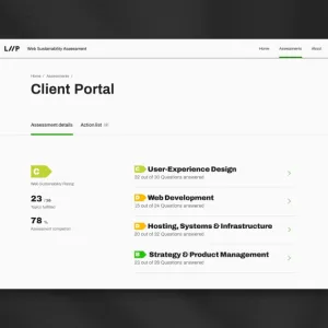 Responsible web design practices at Liip