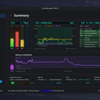 Ex-Microsoft dev builds a new task manager for Linux