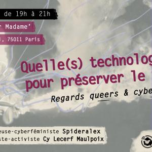 Perspectives queers et cyberféminises sur les technologies