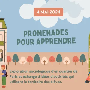 Promenades pour apprendre