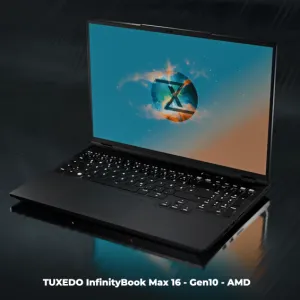 TUXEDO InfinityBook Max 16 Gen10 AMD : un ultrabook Linux européen, taillé pour le jeu et la création