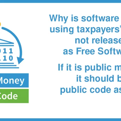 Public Money, Public Code