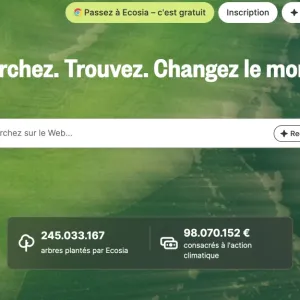 Ecosia : un moteur de recherche écologique avec IA intégrée