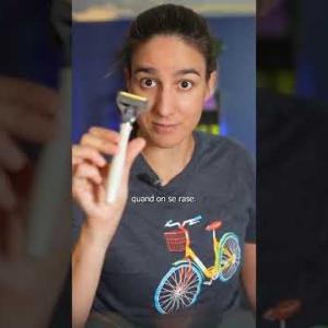 Le rasoir fait-il pousser plus de poils ? Rasoir VS épilateur ⚡ pt 3 #shorts