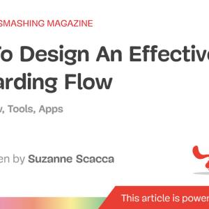 How To Design An Effective User Onboarding Flow