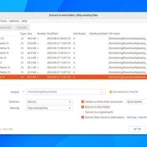 PeaZip 9.7 Archive Tool Now Supports ARM64 Linux