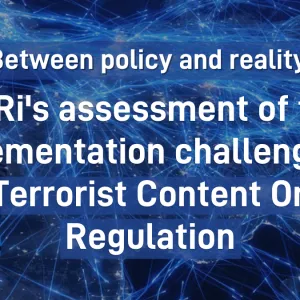 Between policy and reality: EDRi’s assessment of the implementation challenges in the troubled Terrorist Content Online Regulation