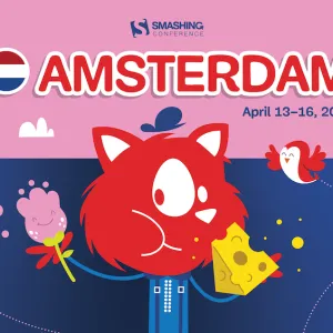 Say Cheese! Meet SmashingConf Amsterdam 🇳🇱