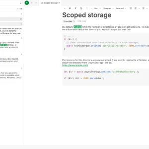 De bonnes nouvelles pour la recherche dans Notesnook 3.2