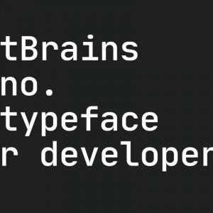 JetBrains Mono: A free and open source typeface for developers